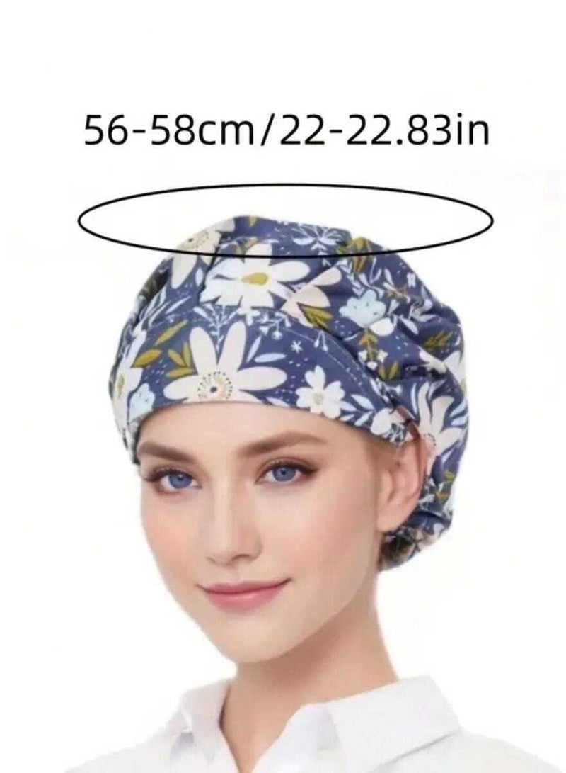 The kitchen chef hat is breathable and sweat-absorbent, protects hair from food odors and prevents hair loss - Image 3