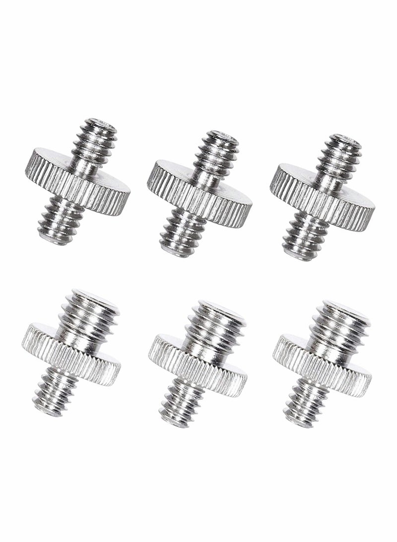 Zikra 6-Pack Tripod Screws for Mount Holders - 1/4" to 1/4" and 1/4" to 3/8" Adapters for Versatile Tripod Compatibility - Image 4