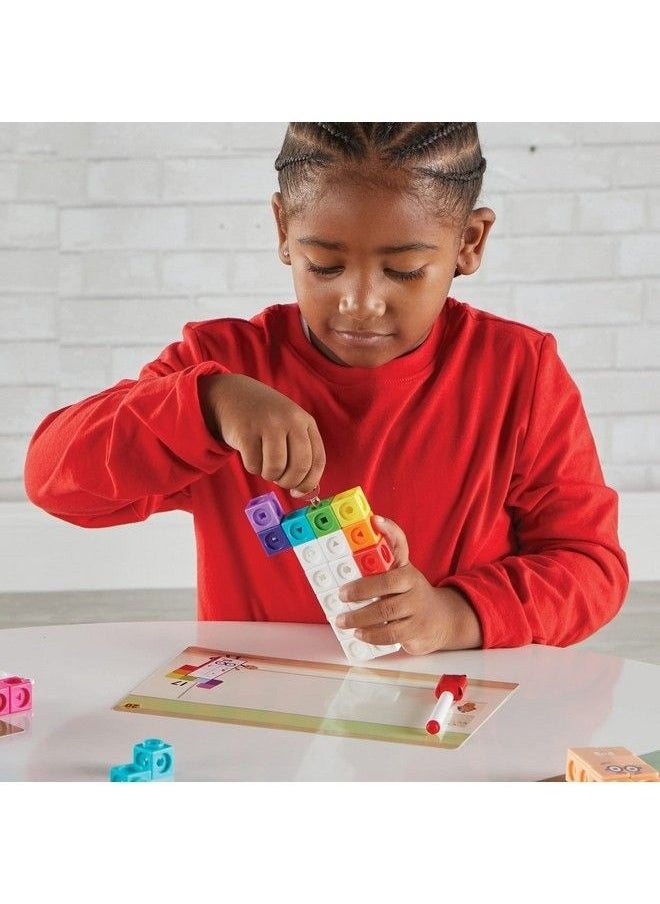 Generic - Mathlink Cubes Numberblocks 11-20 Activity Set 30 Preschool Learning Activities Building Blocks For Toddlers 35 Counting Blocks Linking Cubes Math Counters For Kids Educational Toys - Image 1