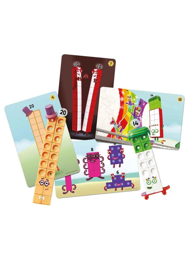 Generic - Mathlink Cubes Numberblocks 11-20 Activity Set 30 Preschool Learning Activities Building Blocks For Toddlers 35 Counting Blocks Linking Cubes Math Counters For Kids Educational Toys - Image 1