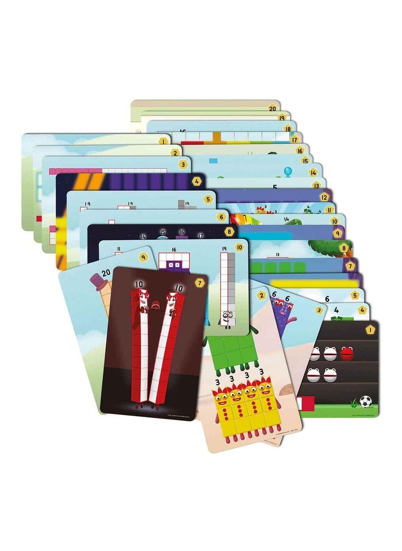 Generic - Mathlink Cubes Numberblocks 11-20 Activity Set 30 Preschool Learning Activities Building Blocks For Toddlers 35 Counting Blocks Linking Cubes Math Counters For Kids Educational Toys - Image 1