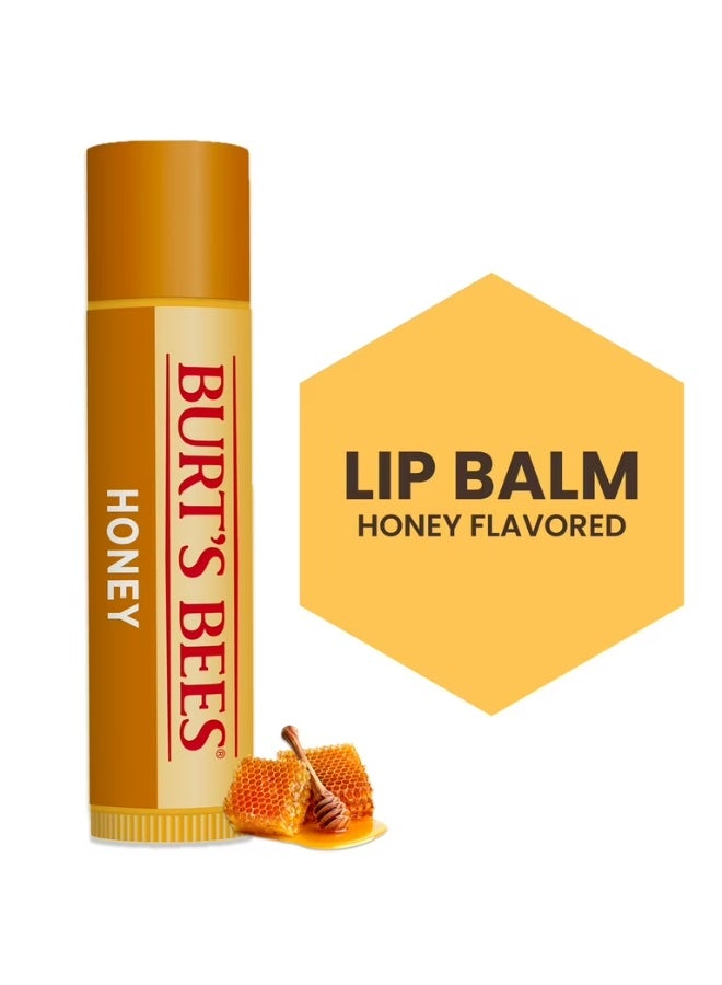 Burt's Bees Moisturizing Lip Balm Honey 4.25g x2 - Image 2