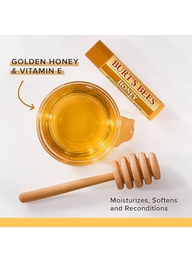 Burt's Bees Moisturizing Lip Balm Honey 4.25g x2 - Image 3