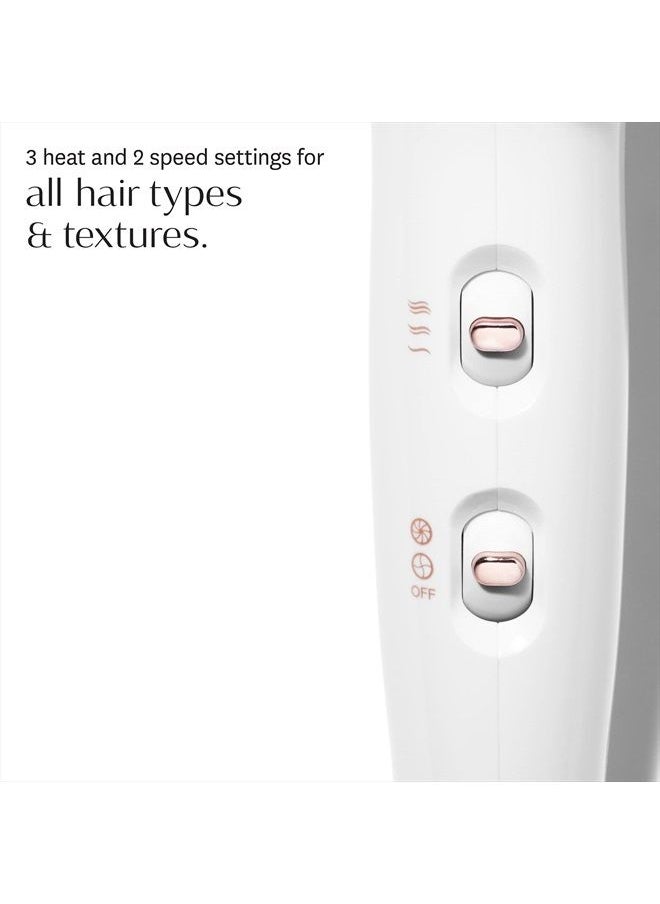 T3 - Fit Compact Ionic Professional Hair Dryer, Fast Drying, Lightweight and Ergonomic, Frizz Smoothing, Multiple Heat and Speed Combinations - Image 1