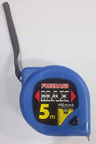 Freemans MS05 Max Steel Pause Plus Lock Measuring Tape 5m x 16mm (1.00) - Image 2