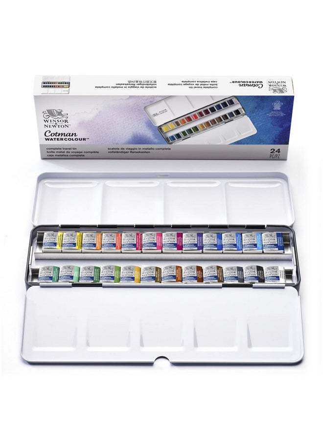 Cotman Water Colour Metal Sketchers Box - 24 Half Pens (Multicolor) - pzsku/Z4E6CAA778E439C7FF0E1Z/45/_/1725343748/129f954f-b98a-49b5-9b25-768a47f60be6