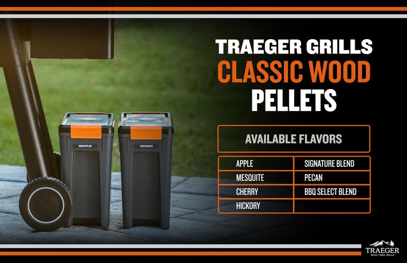 Traeger Grills BAC637 Stay Dry Pellet Storage Bin with Locking Lid, 22lb Capacity Wood Pellet Container with Flavor Stickers, Stackable Design, Airtight Storage for Grill Pellets - Image 5