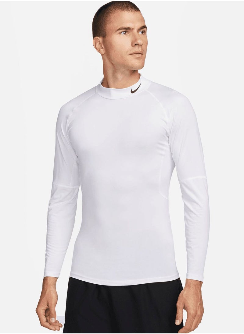 Nike - Dri-Fit Tight Mock T-Shirt - Image 1