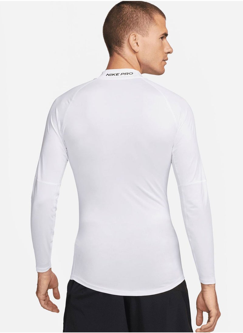 Nike - Dri-Fit Tight Mock T-Shirt - Image 1