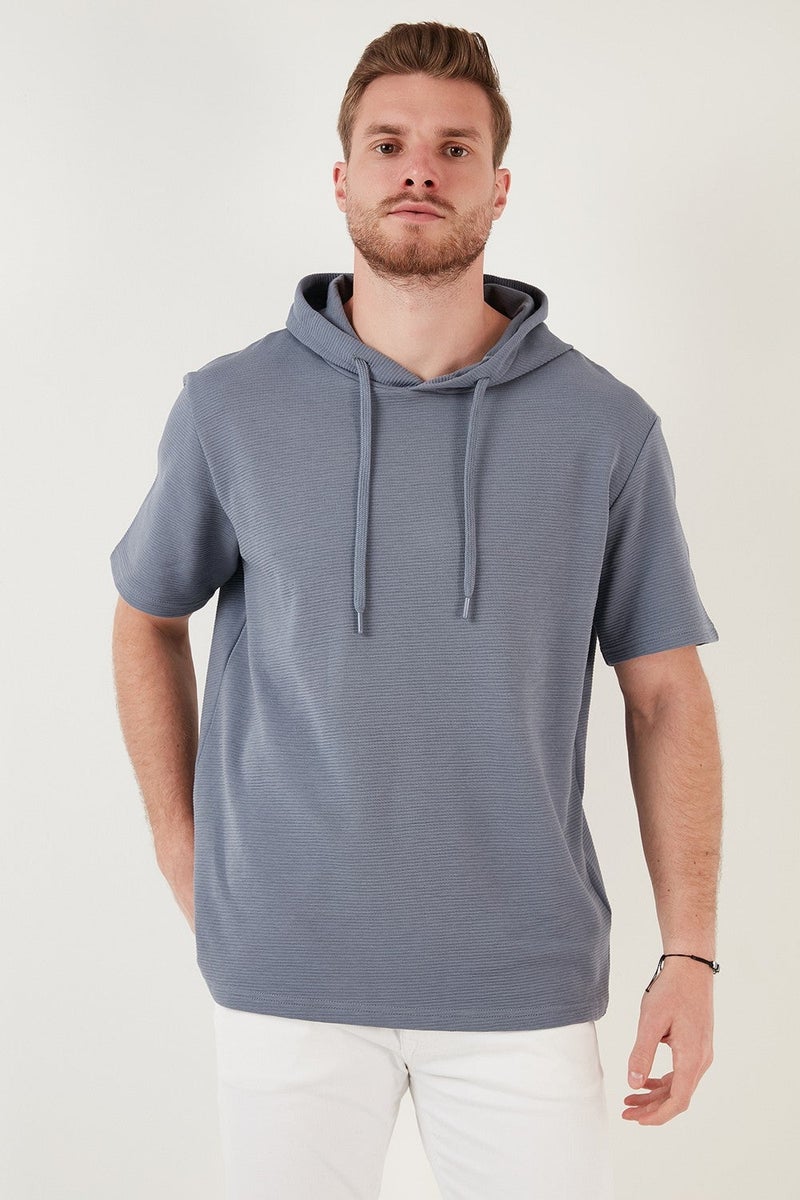 Buratti Cotton Oversize Hooded T Shirt Men's T Shirt 5902324 - Image 1