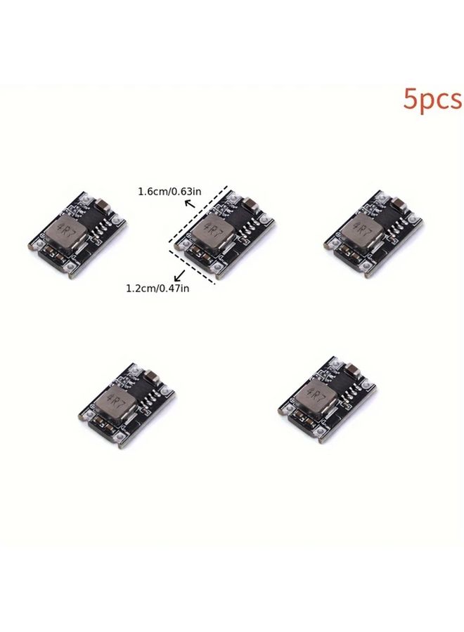 5Pcs DC 5V 3A Step Down Voltage Regulator Module Fixed Output 3.3V 5V 12V 24V - Image 1