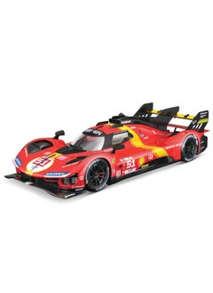 Bburago Bburago 2023 Ferrari 499P 3.0L Turbo V6 - Winner Le Mans in 1:18 Scale #18-16301  - Image 1