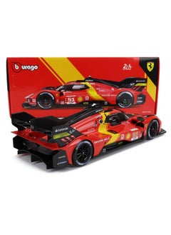Bburago Bburago 2023 Ferrari 499P 3.0L Turbo V6 - Winner Le Mans in 1:18 Scale #18-16301  - Image 3