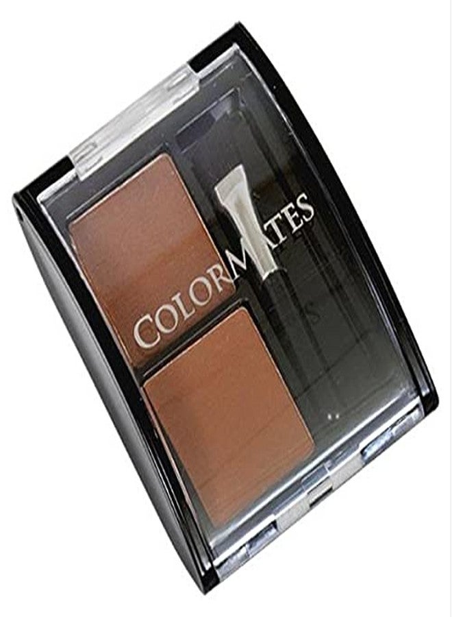 COLORMATES Eyebrow Powder Dark And Medium Brown (pack of 4) - Image 1