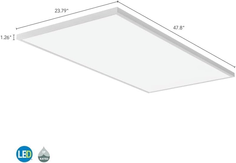 لوحة LED بحجم 2x4 قدم 180 واط، ضوء سقف فائق النحافة عالي السطوع - درجة تجارية لمكتب وإضاءة داخلية - Image 5