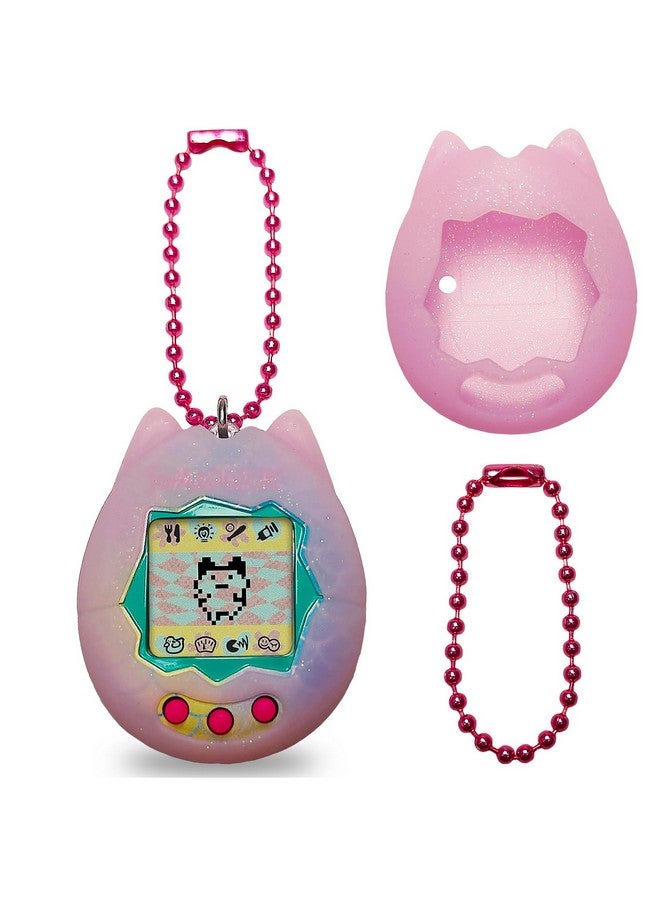 جي سي باين جراب سيليكون لـ Tamagotchi Original، جراب واقٍ لإكسسوارات الحيوانات الأليفة الرقمية الأصلية Tamagotchi (جراب فقط) (أرجواني) - Image 1