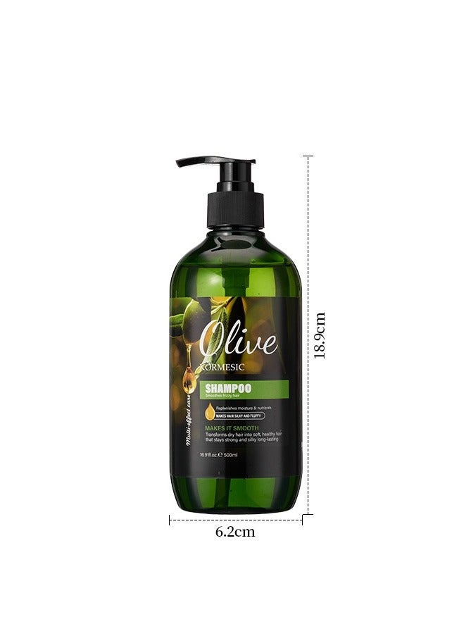 Kormesic Olive Smoothing Shampoo | Nourishing & Shine Enhancing - Image 1
