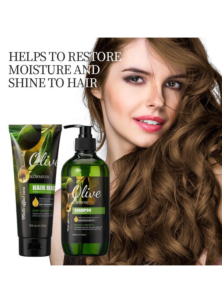 Kormesic Olive Smoothing Shampoo | Nourishing & Shine Enhancing - Image 2