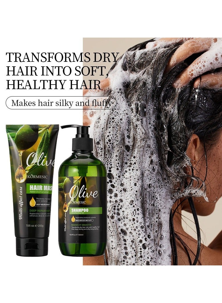 Kormesic Olive Smoothing Shampoo | Nourishing & Shine Enhancing - Image 4