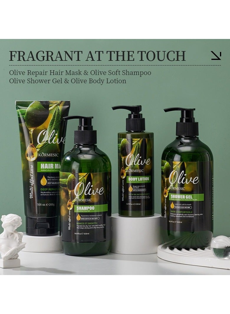 Kormesic Olive Smoothing Shampoo | Nourishing & Shine Enhancing - Image 5