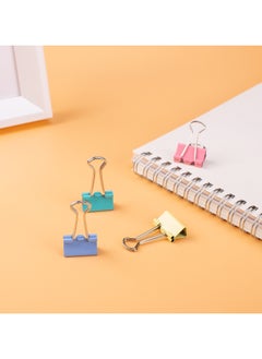 Deli Deli E8555A Binder Clips - 19mm - Assorted Colors  - Image 2
