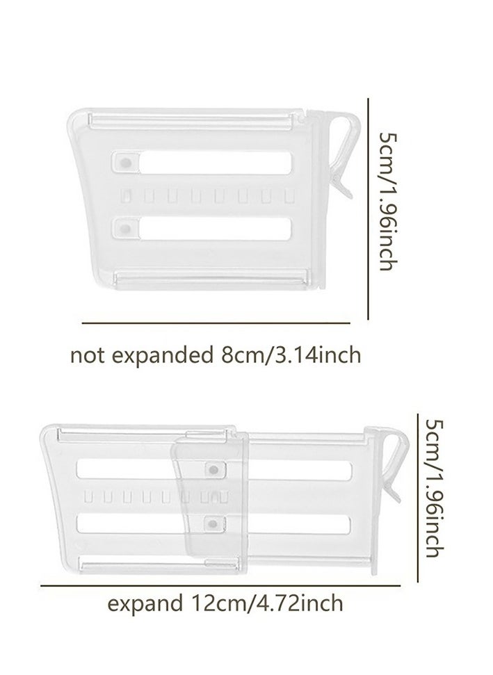 HEXABEX - 5PC Pack Refrigerator Divider Drawer Separator - Image 1