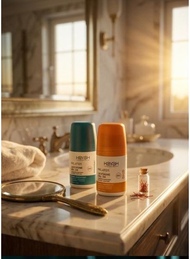 MELATEX Hayah Melatex Deodorant Roll On Oud 60 Ml + Original 60Ml ( Packaging may vary.) - Image 4
