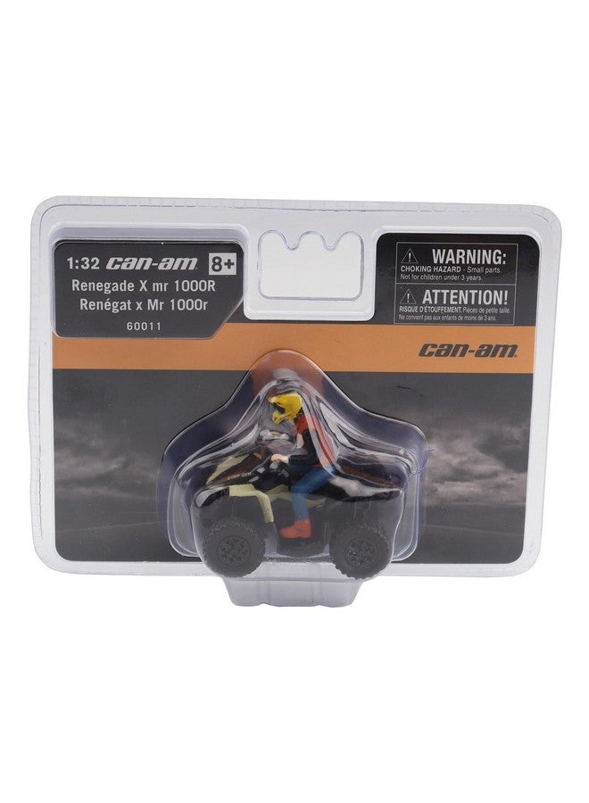 Diecast Masters BRP Bombardier Models 1:32 Scale Diecast Replica Can-Am Renegade X mr 1000R, Desert Tan & Carbon Black | Item 60011 - Image 5