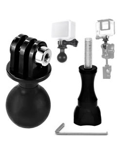 Y&D Ball Mount Adapter for Gopro Hero Series/Yi/Coyote/AKASO/SJCAM Sports Camera, Compatible with RAM Mounts, Rotating Head Metal Screws  - Image 1