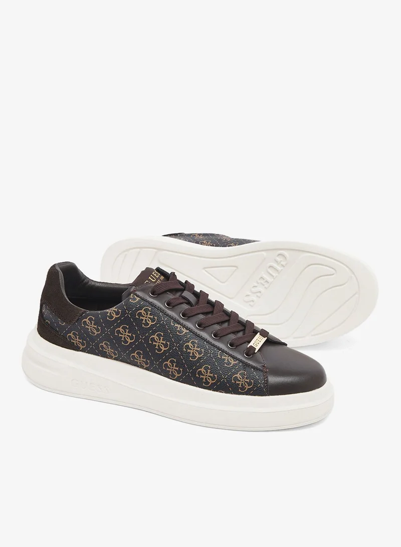 GUESS Casual Lace up Low Top Sneakers