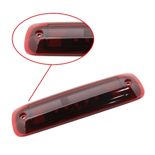 RAGBUSCLE Rear Windshield Mount 3rd Brake Light LED Brake Lamp Rear Center High Mount Third Stop Tail Light 19972001 Compatible with Jeep Cherokee XJ Smoke Lens - Image 3