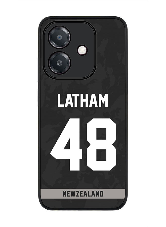 Stylizedd For Oppo A5i Case,Slim fit Camera Protection, Shockproof Thin Phone cover  - New Zealand Tom Latham, Jersey No 48