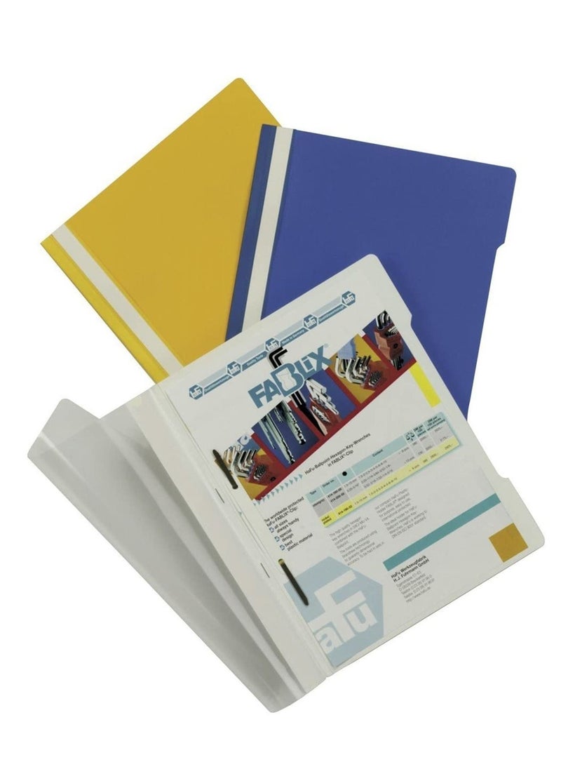 Durable - 10-Piece Clear View Folder White - Image 1
