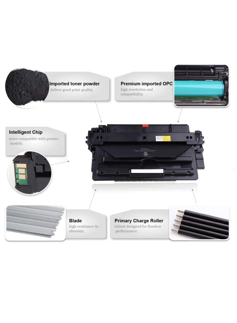 Premium German Quality 64A CC364A Black Toner  Compatible with LaserJet Pro 4011, 4012, 4013, 4014DN, 4015TN, 4016A, 4017, 4500, 4514, 4515DN, 4516, 4517 - Image 3