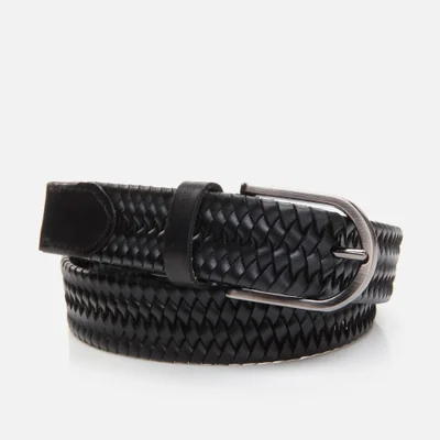 Hotiç 06KEH290520A100 Leather Black Men's Belt