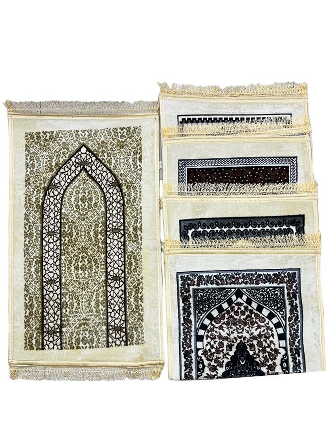 We Happy Muslim Praying Mat 70x110 cm Large Portable and Digital Tasbih Counter, Islamic Prayer Rug, Janamaz Sajjadah for Muslim Men and Women - Image 2