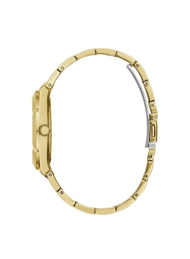 GUESS ساعة يد نسائية أنالوج بشكل دائري من الفولاذ المقاوم للصدأ GW0114L2 - 36 مم - Image 2