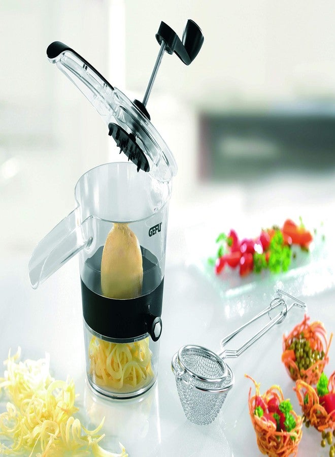 GEFU NEW GEFU Spiralfix Spiral Slicer Vegetable Cutter Julienne 13410 Bpa-free - Image 1