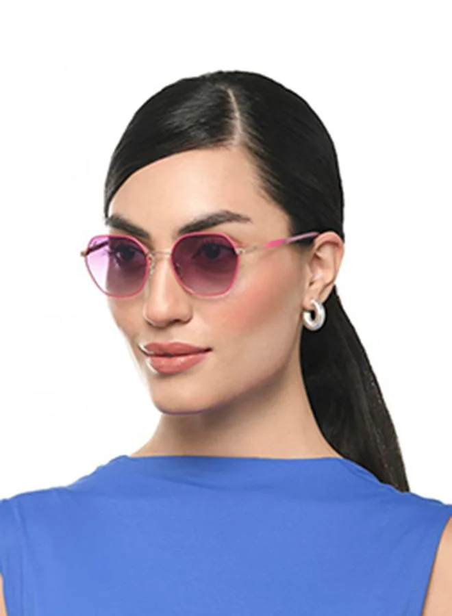 فينسينت تشيس نظارة شمسية نسائية سداسية بإطار كامل VC S16549
