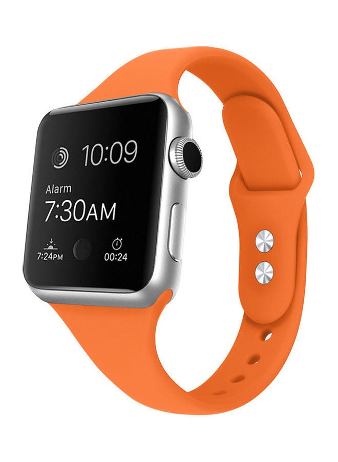 Replacement Band For Apple iWatch 1/2/3/4 38-40mm Orange