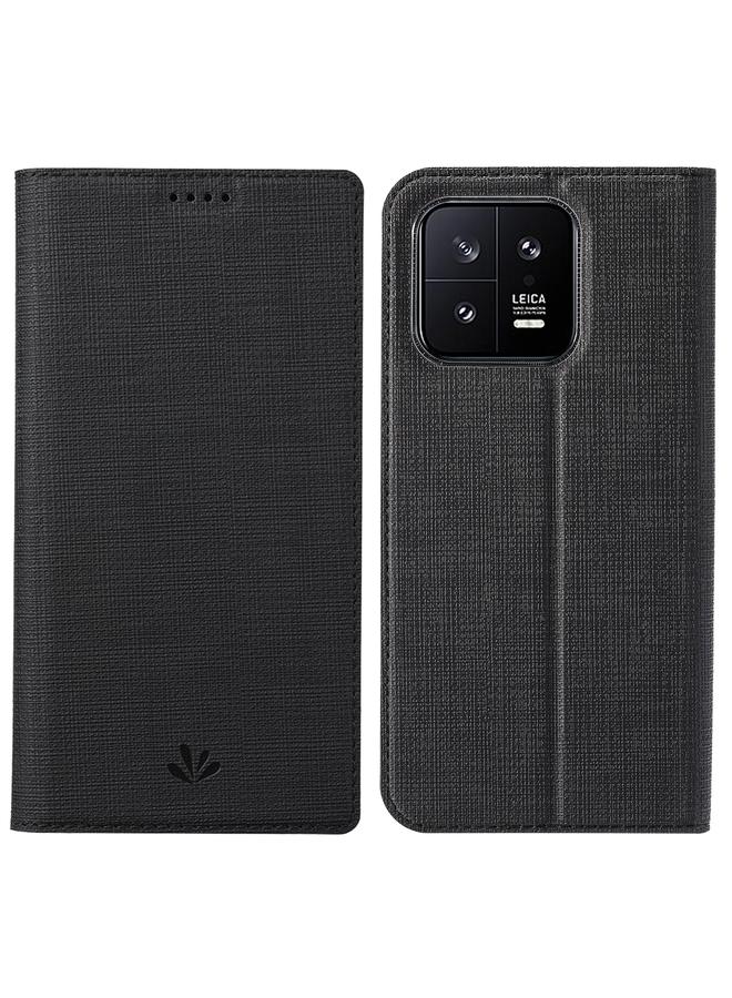 erorex Case For Xiaomi 13 DMX Series Shockproof Magnetic Flip Leather Phone Case - Image 1