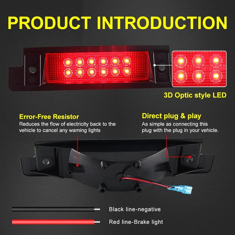 QASULER LED Third Brake Light for Land Rover - Image 4