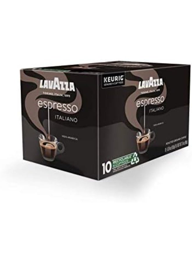 Lavazza Espresso, Single-Serve Keurig K-Cup Pods, Medium Roast Coffee, 60-Count Box (6 Packs of 10) - Image 4