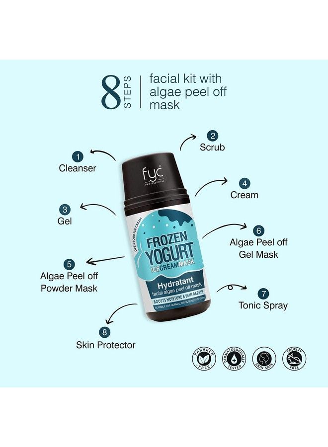 FYC قناع آيس كريم الزبادي المجمد من يافي للمحترفين لتعزيز الرطوبة وإصلاح البشرة - Image 4
