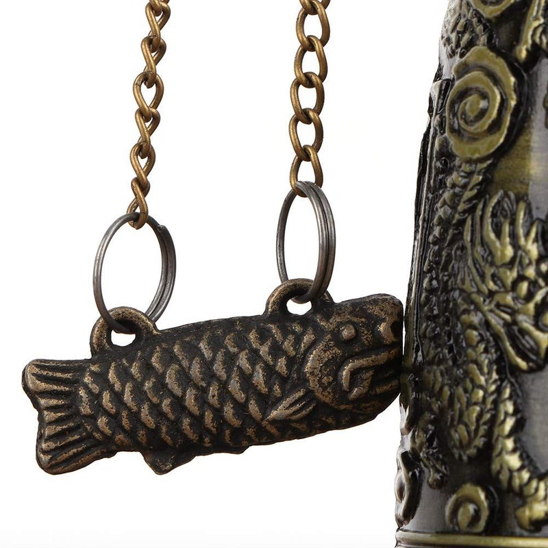 Vintage Dragon Bell Small Size Rustic Decor Artisan Gift For Friend - Image 5