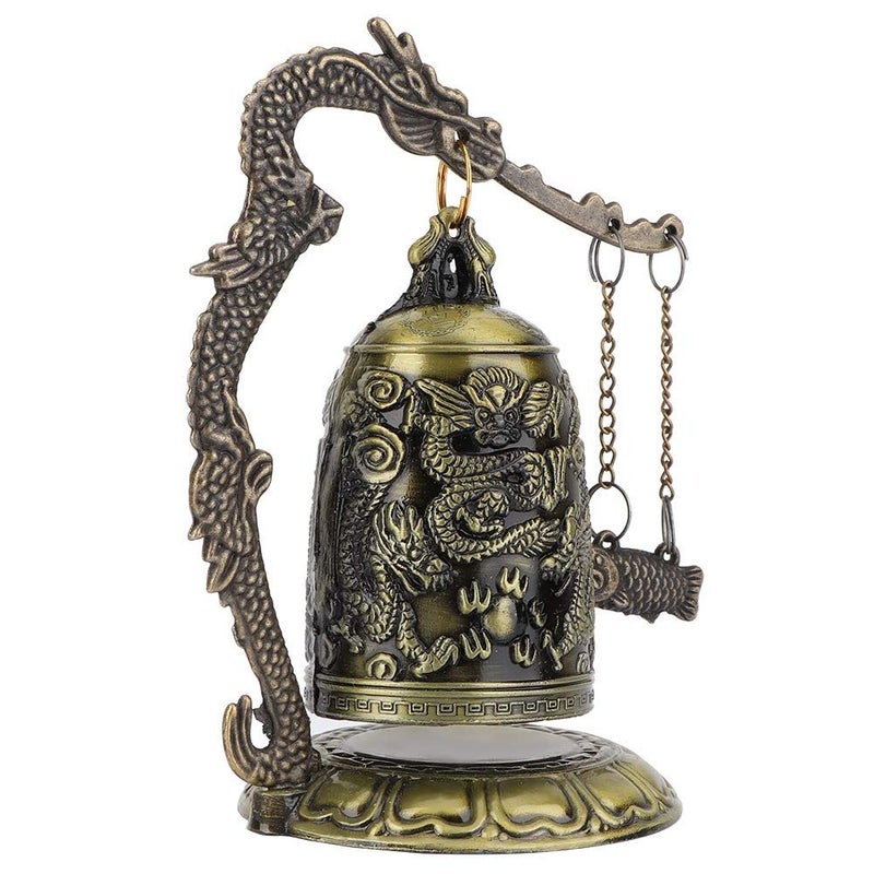 Vintage Dragon Bell Small Size Rustic Decor Artisan Gift For Friend - Image 2