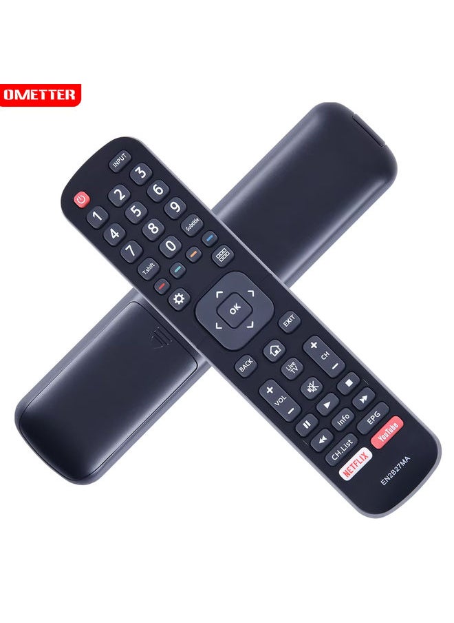 OMETTER - Upix V1 Smart TV Remote Compatible for Vu LCD/LED TV(No Voice) (EXACTLY SAME REMOTE WILL ONLY WORK) Remote Controller - Image 1