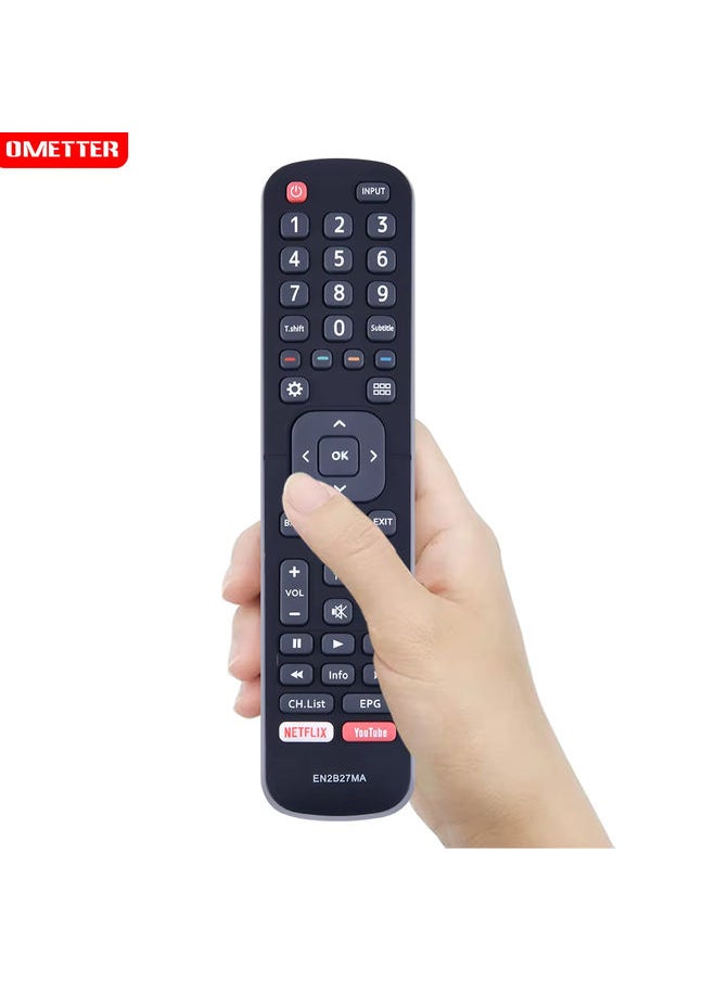 OMETTER - Upix V1 Smart TV Remote Compatible for Vu LCD/LED TV(No Voice) (EXACTLY SAME REMOTE WILL ONLY WORK) Remote Controller - Image 1