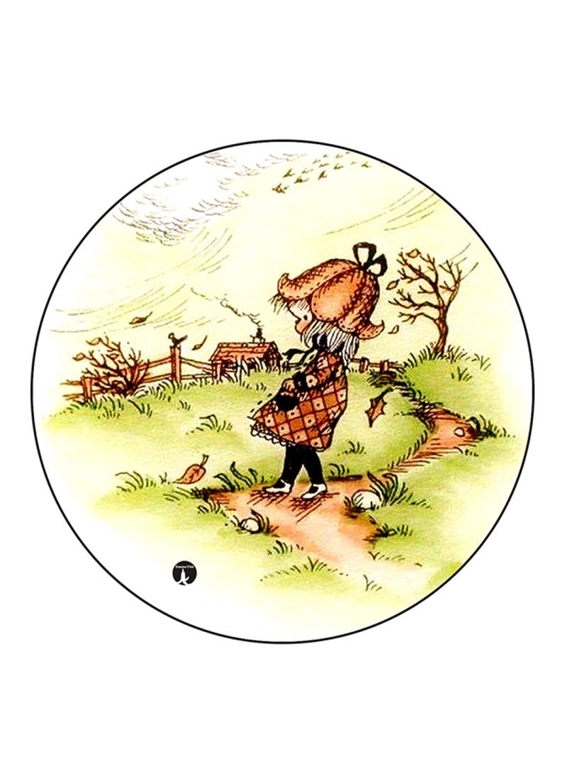 RKN Vintage Art Printed Mouse Pad  Multicolour