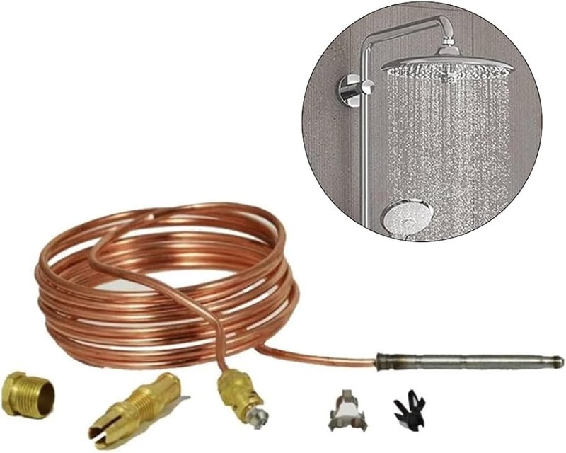 مسبار الثرموكوبيل الآمن للأفران التجارية 900 مم مقاوم للحرارة للمخابز والمطاعم - Image 3